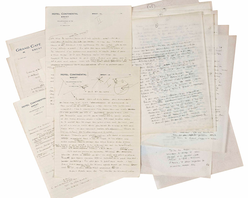 Artcurial : vente d’un manuscrit de Pilote de guerre