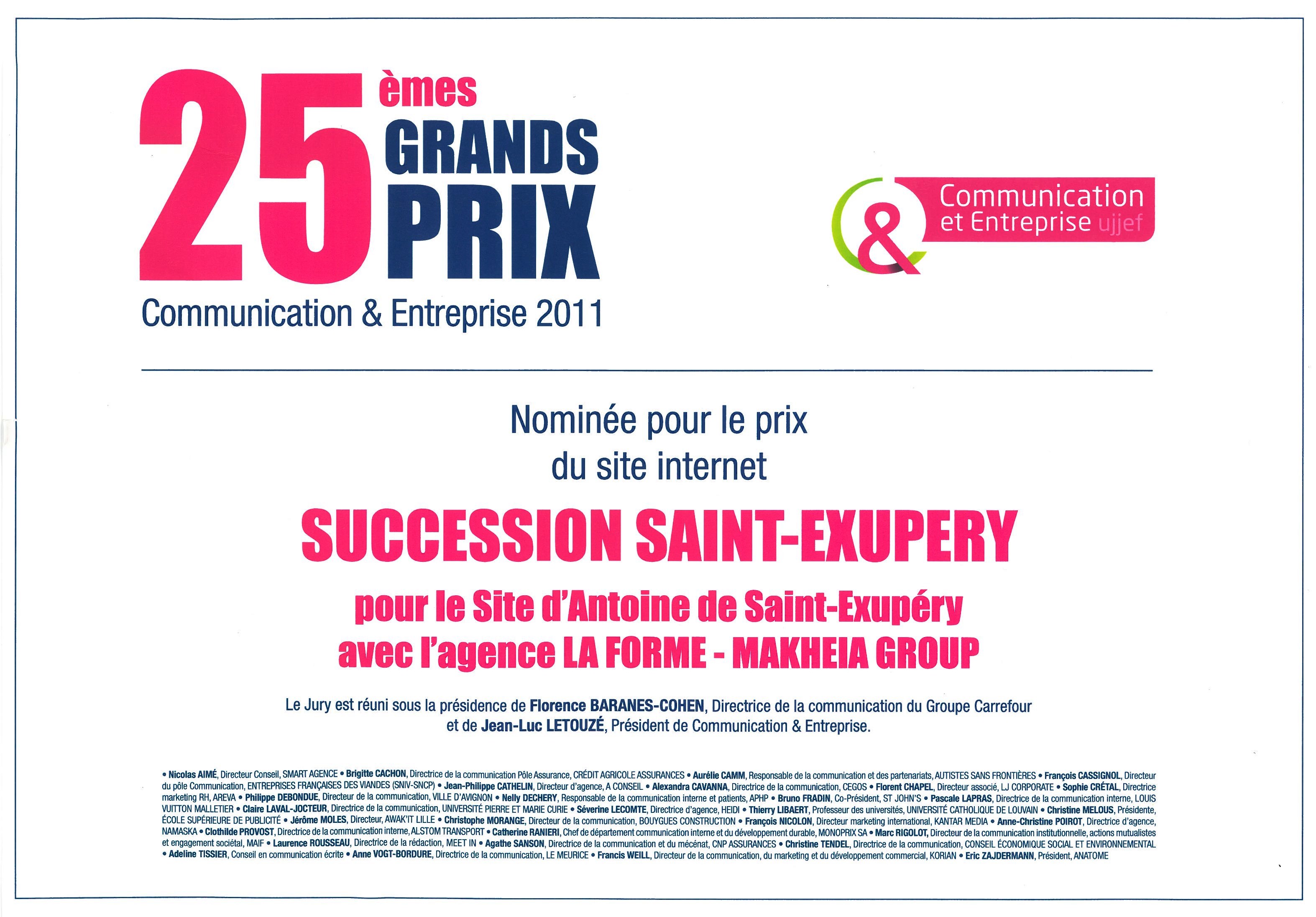 Première année, première nomination…