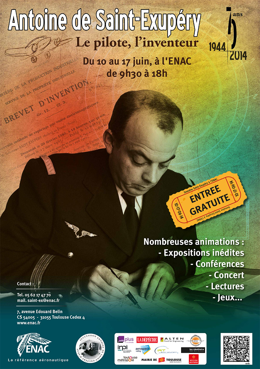 10-17 juin 2014 : semaine Antoine de Saint-Exupéry à l’ENAC