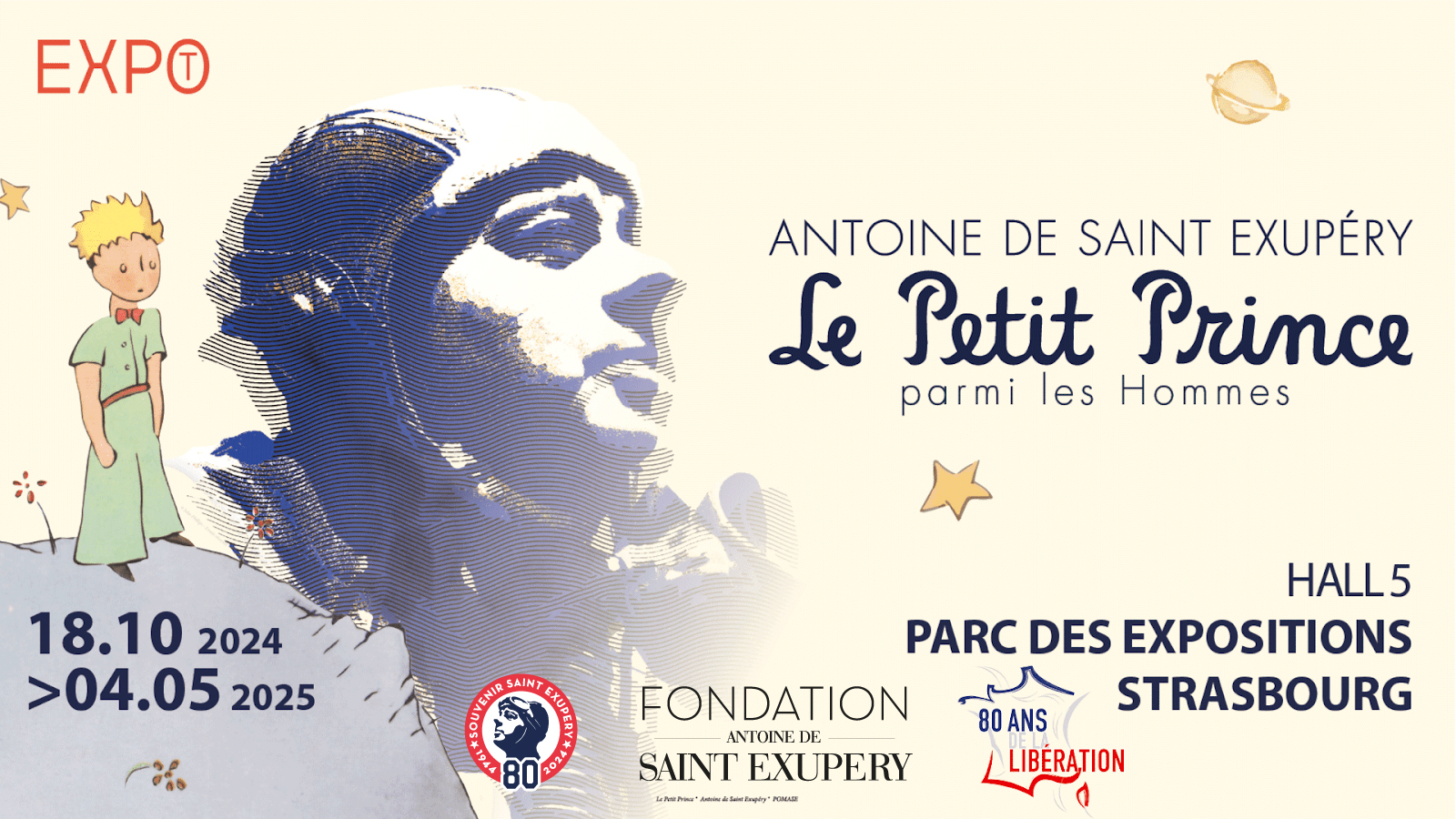 Exposition “Antoine de Saint Exupéry – Le Petit Prince parmi les Hommes” à Strasbourg