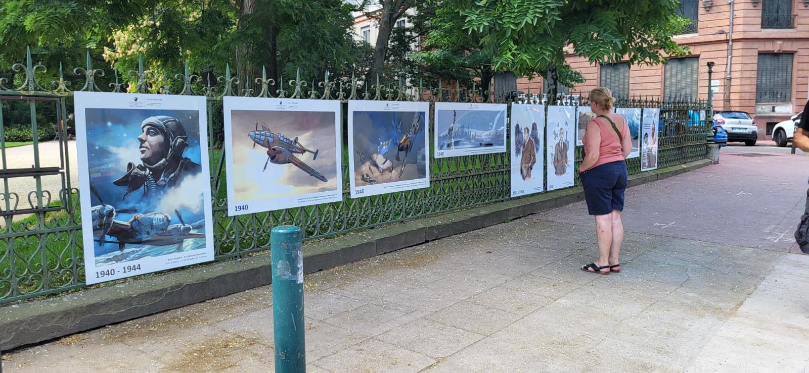 Exposition des dessins de Cédric Fernandez au Jardin Royal de Toulouse
