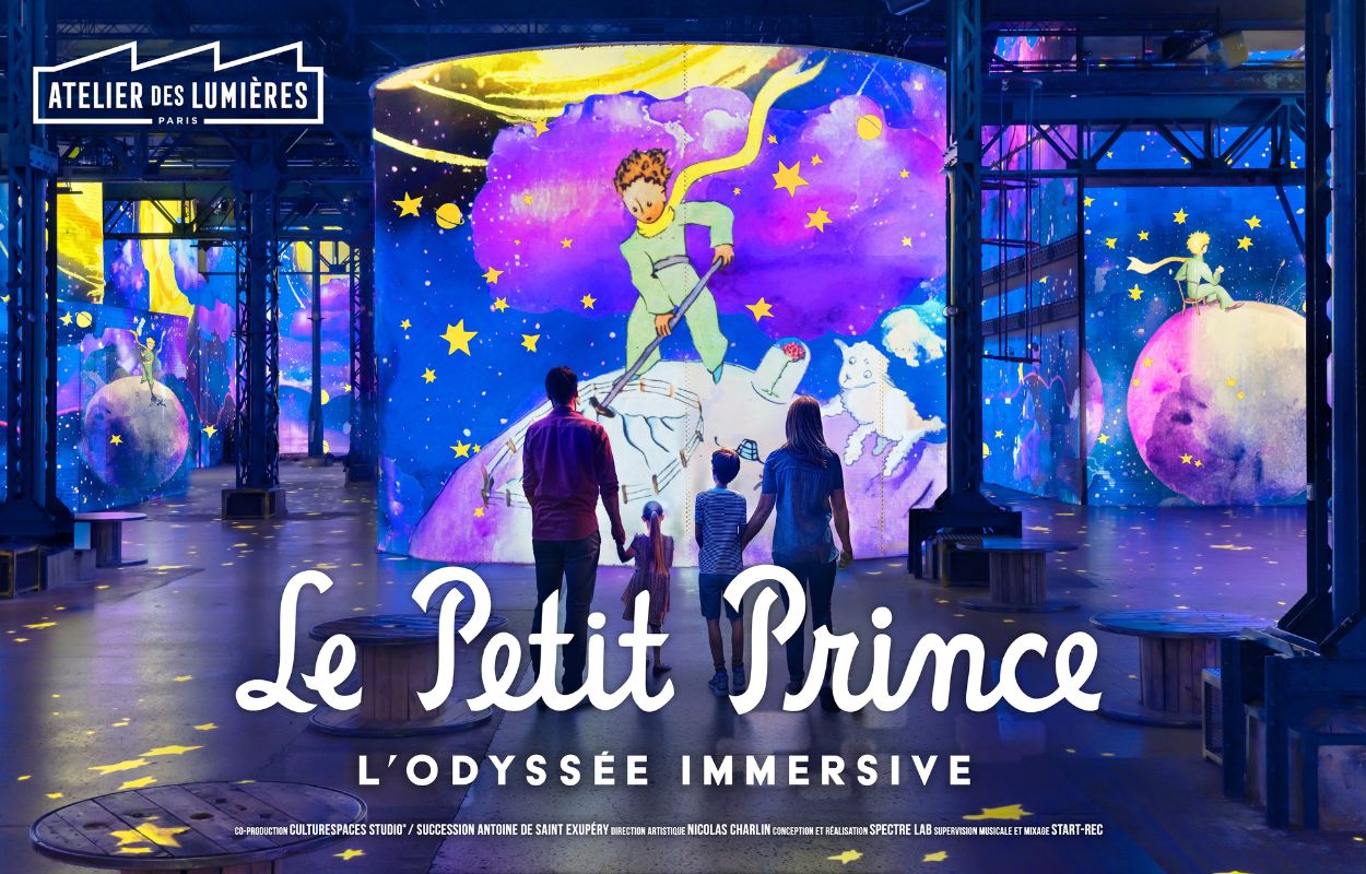 L’exposition « Le Petit Prince, l’odyssée immersive » arrive à l’Atelier des Lumières