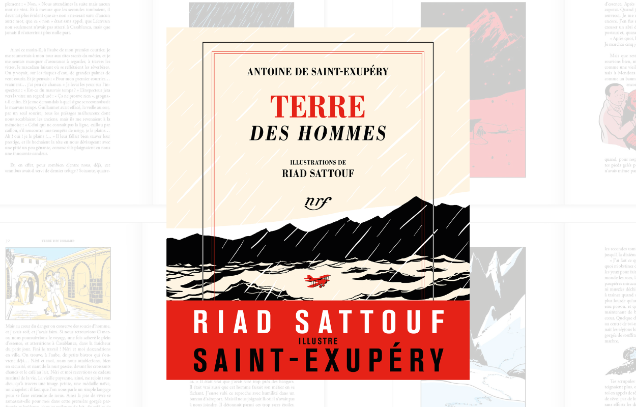 Terre des hommes illustré par Riad Sattouf
