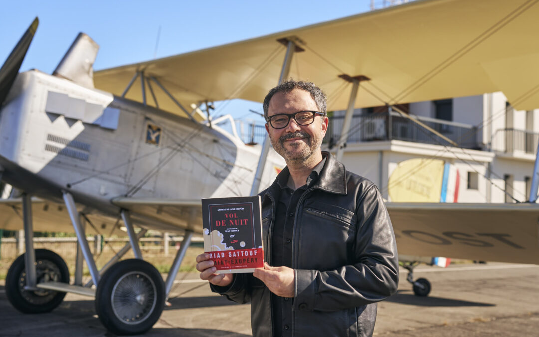 Riad Sattouf présente Vol de Nuit en avant-première pour le centenaire d’Antoine de Saint Exupéry à Toulouse